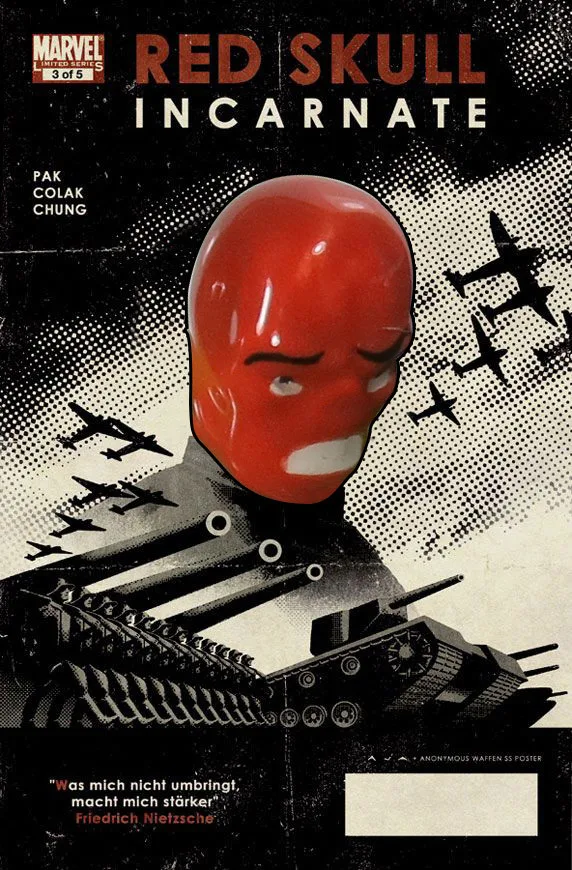 A Paradody Red Skull Cover